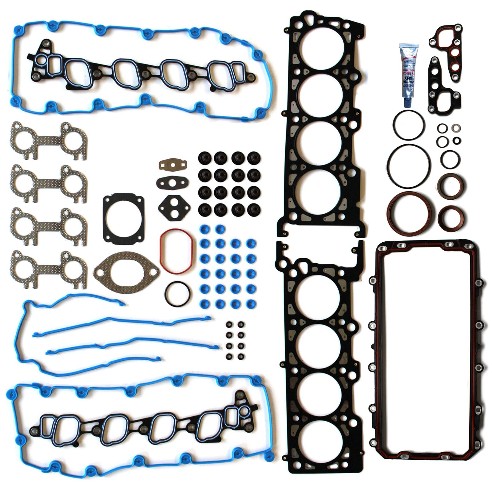 Full Head Gasket Set For 1999-2000 Ford Mustang GT 4.6L SOHC V8 VIN X