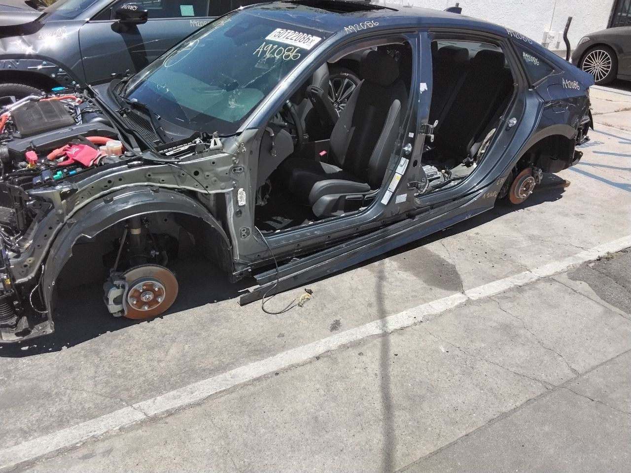 Passenger Right Quarter Panel Sedan Fits 22-25 CIVIC 134502