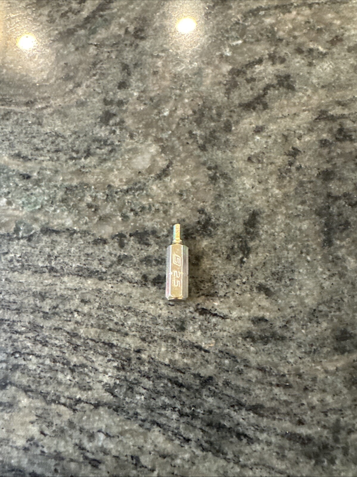 Snap-on sdm2702.5b 2.5mm metric 1/4” hex shank bit new