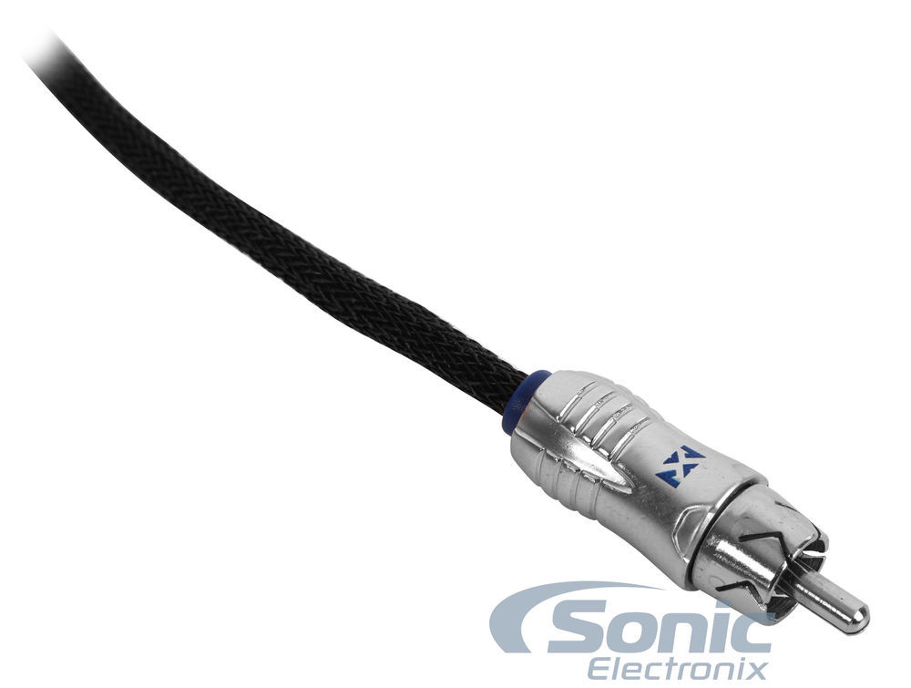NVX XIX2F 2-Pack of 1 Male to 2 Female Y-Adapter RCA Audio Interconnect Cables