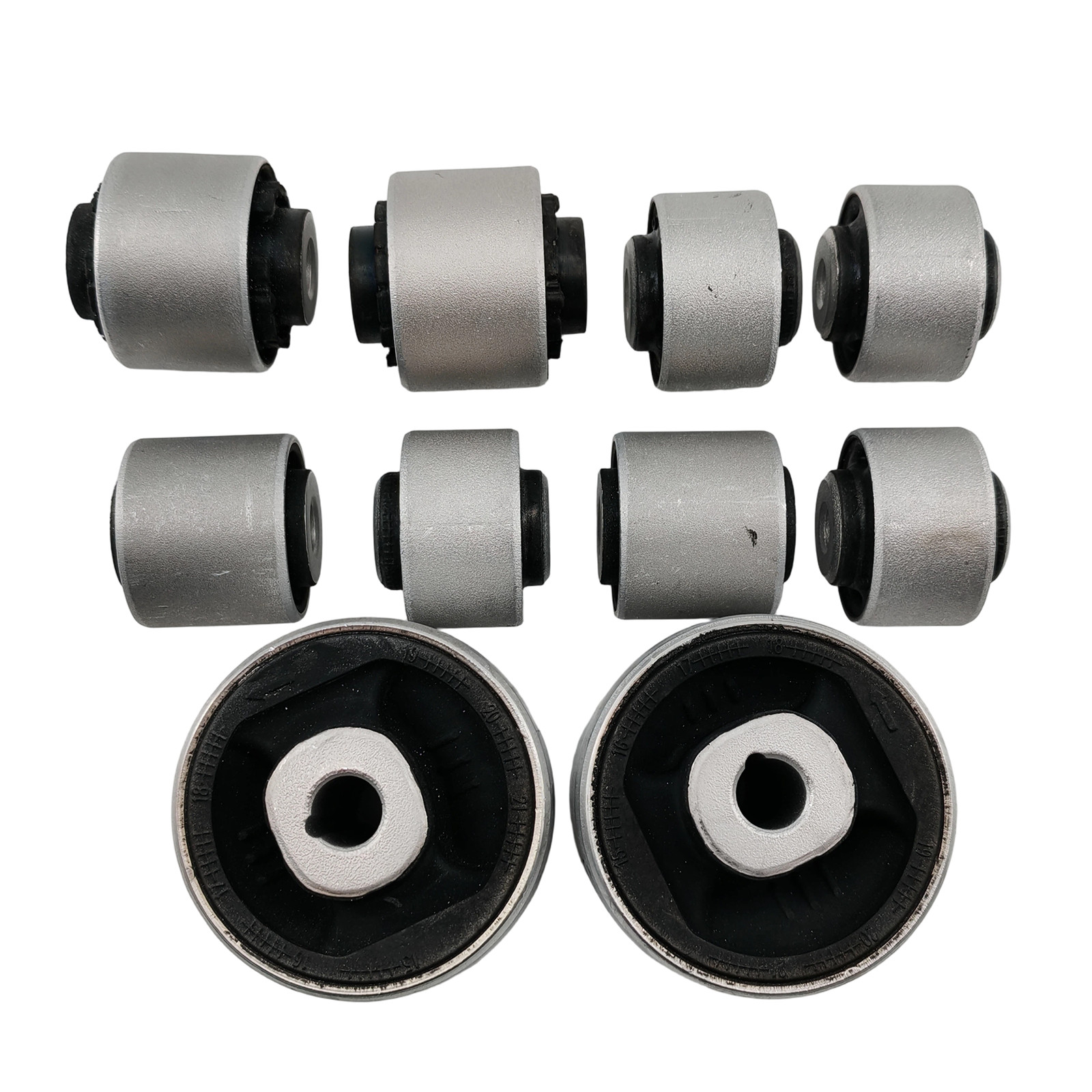 10X FEBI Front suspension control arm bushings kit For Audi A4 A5 Q5 10-16