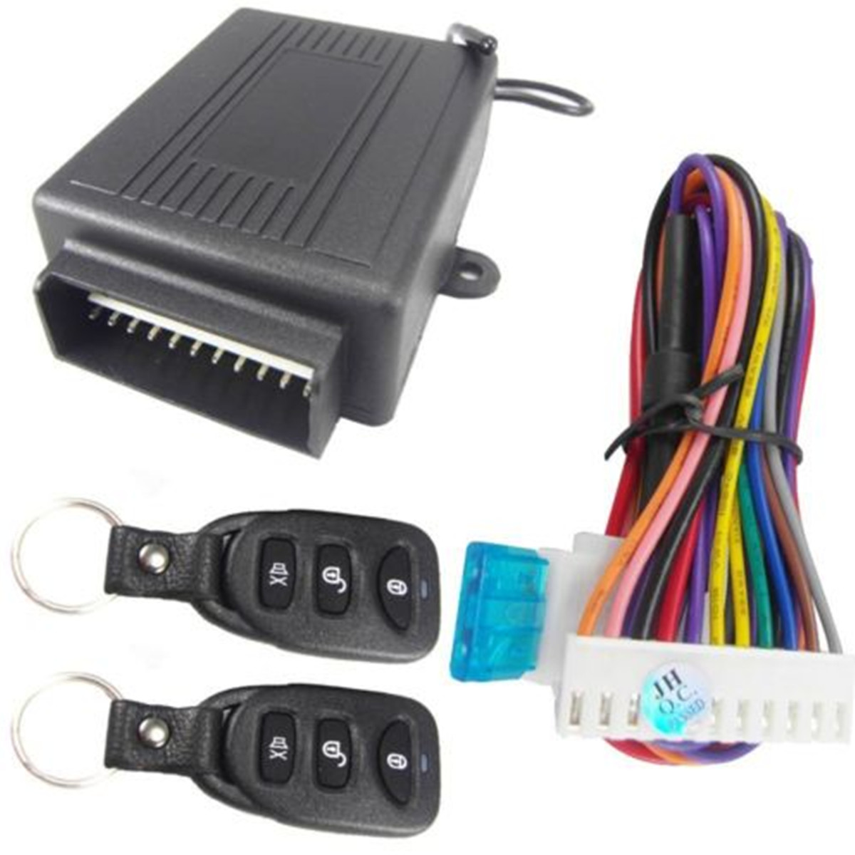 Central Power Door Lock/Unlock Remote Key Kit Keyless Entry System Car Accessory