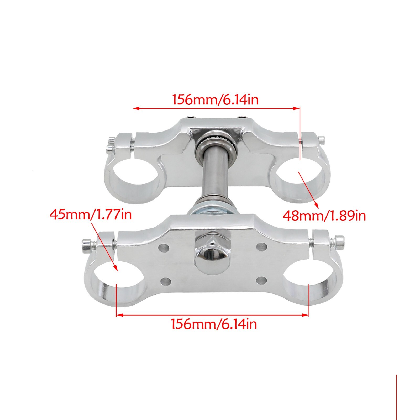 45/48mm 630mm Front Forks Triple Clamp For Dirt Bike Razor MX650 MX500 CRF50 SSR