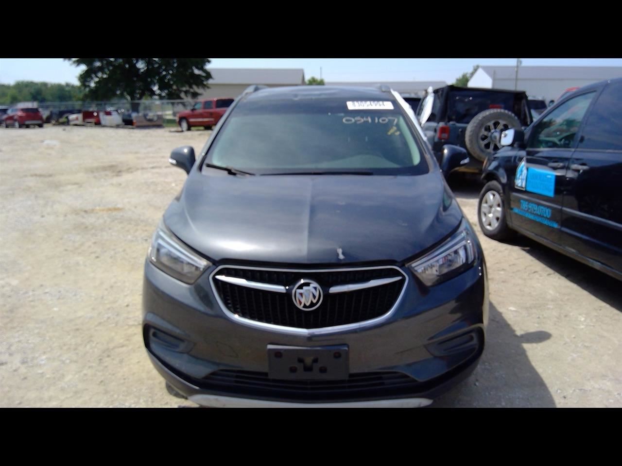 17-20 BUICK ENCORE LH Driver Side View Mirror Without Memory Gray 42654512