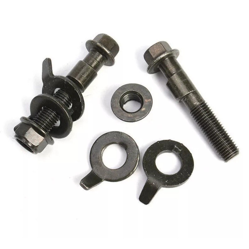 4PCS FRONT CAMBER ALIGNMENT 17MM ADJUSTABLE CAM BOLTS KIT for MANY CAR MODELS