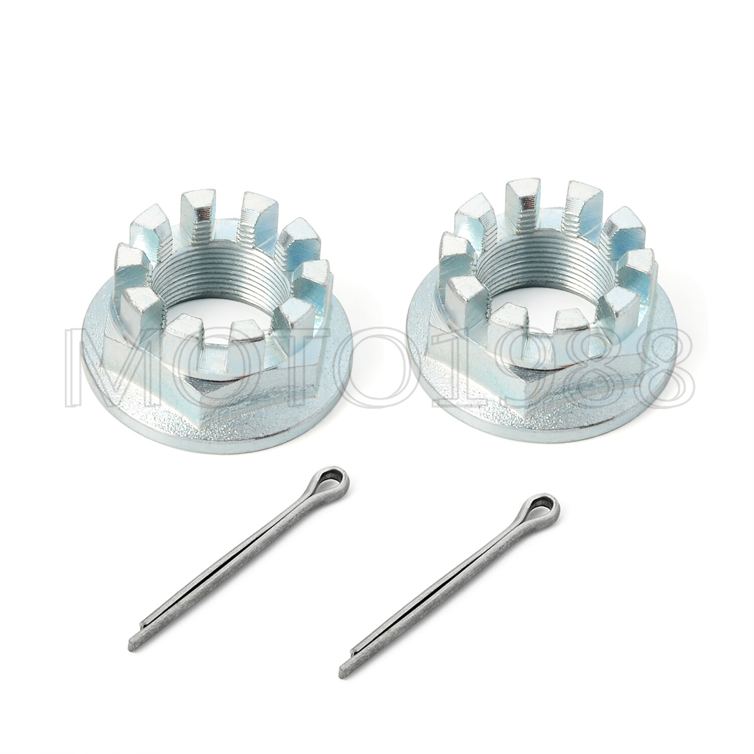 FOR Honda Rancher Trx420 Rear Wheel Axle Castle Nut Pair 2007-2024 90304-HM7-A10