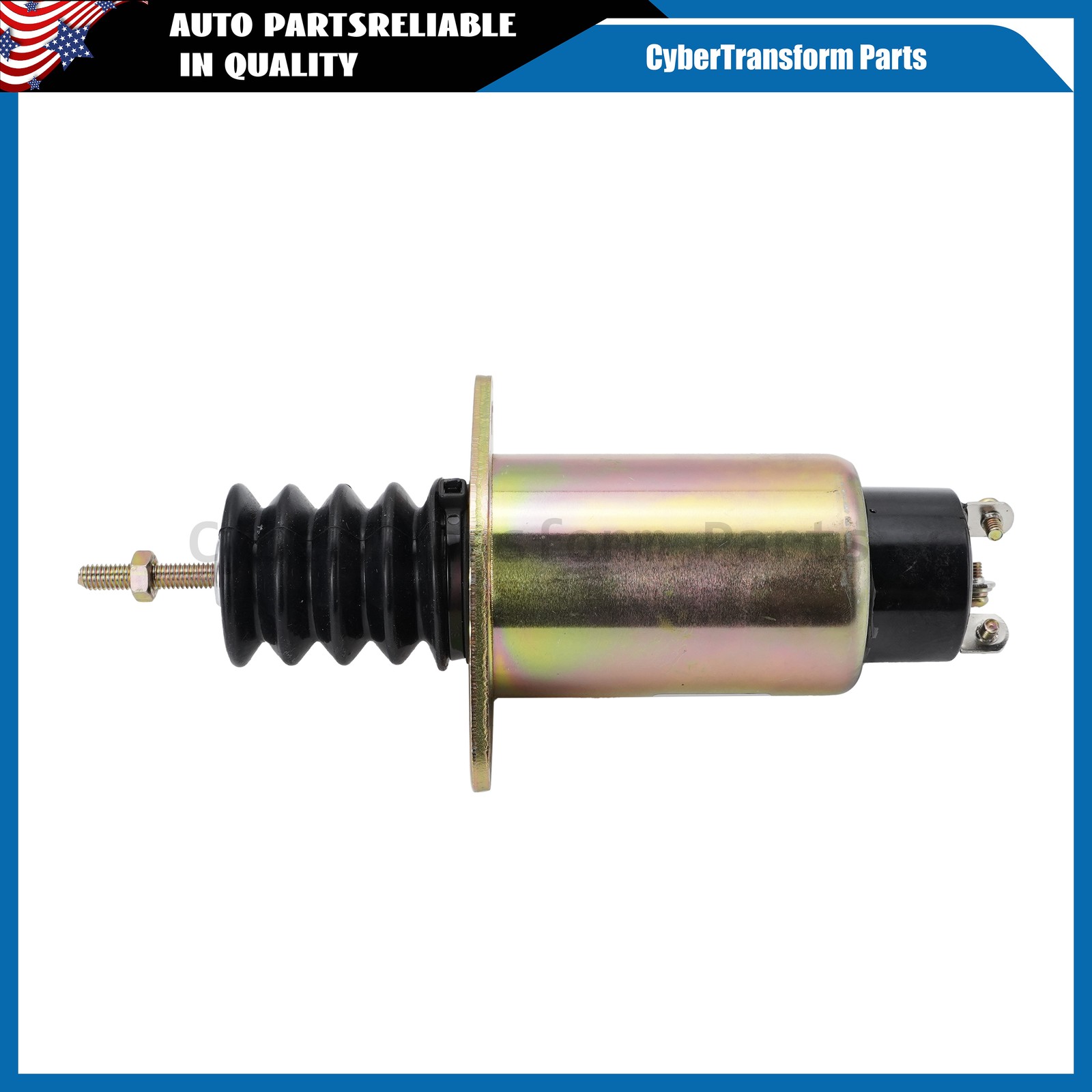 NEW For Woodward 2003 12S7U1B2A SA-4752-12 12V 3-Terminal Fuel Shutdown Solenoid