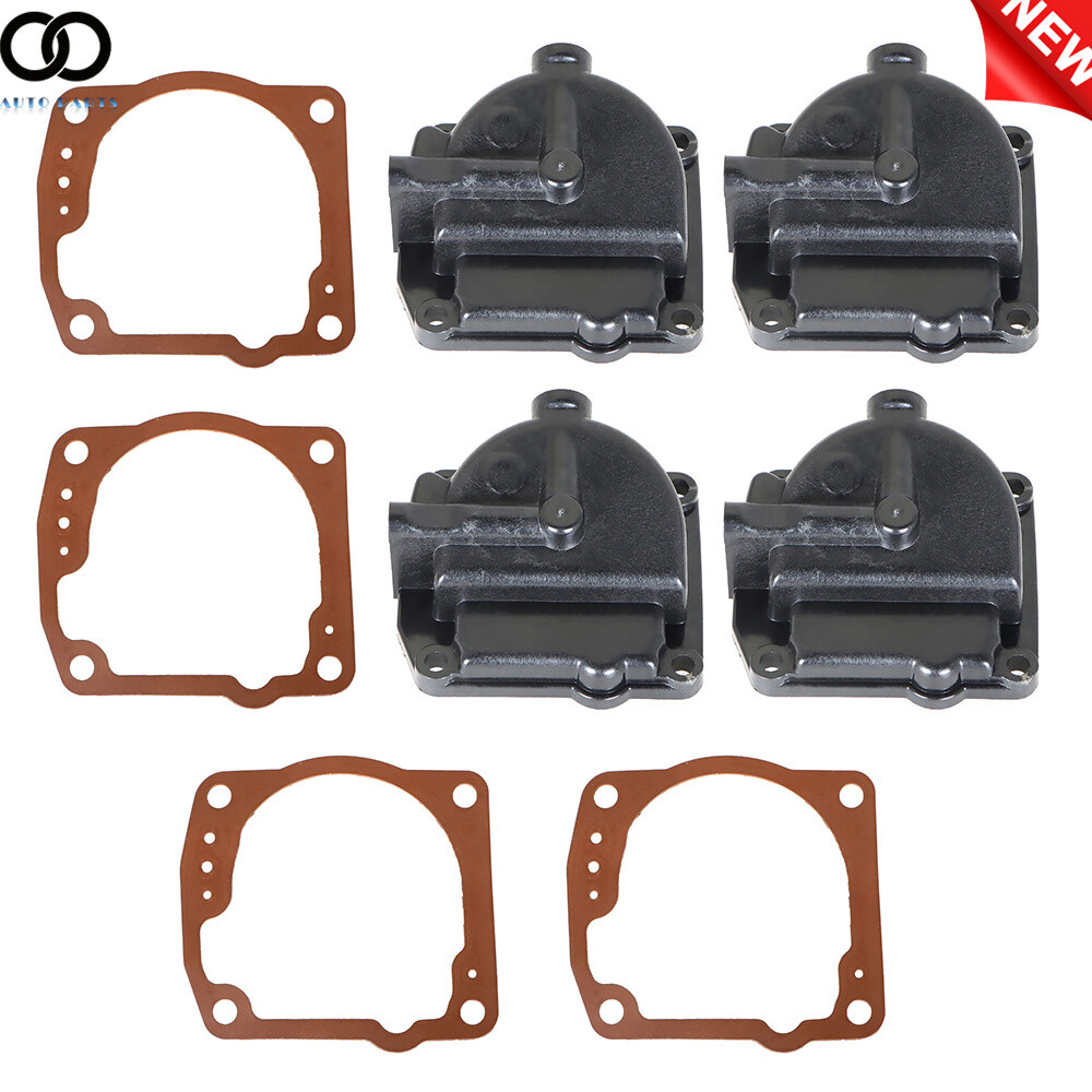 For Johnson 90-175hp 60o w/Gskt 4PK 0433000 Carburetor Float Chamber Carb Bowls