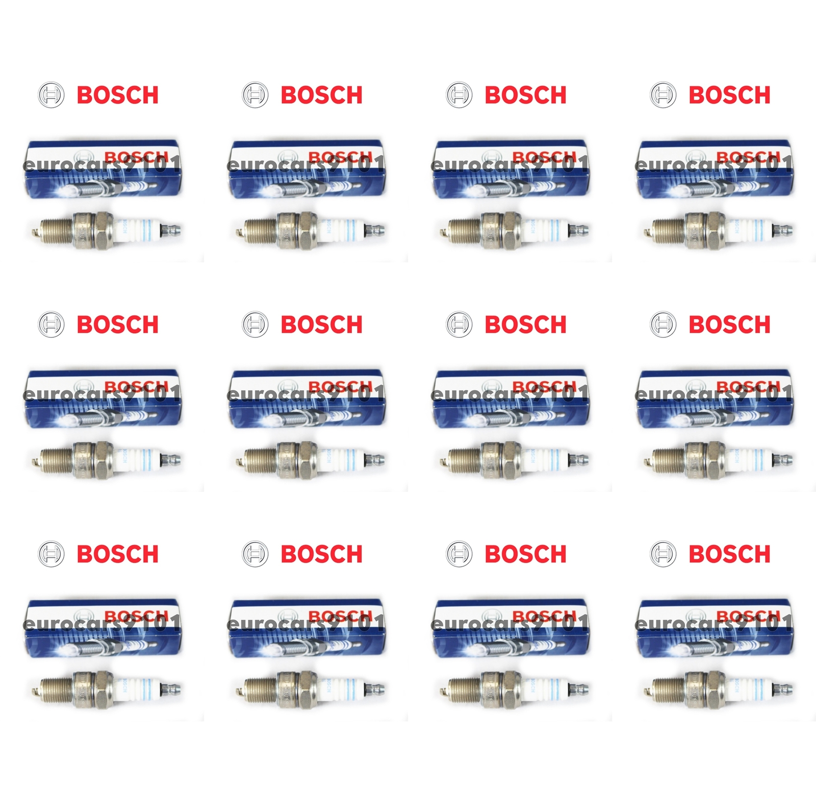 Volkswagen Rabbit Bosch Spark Plugs 7900 7900 Set of 12