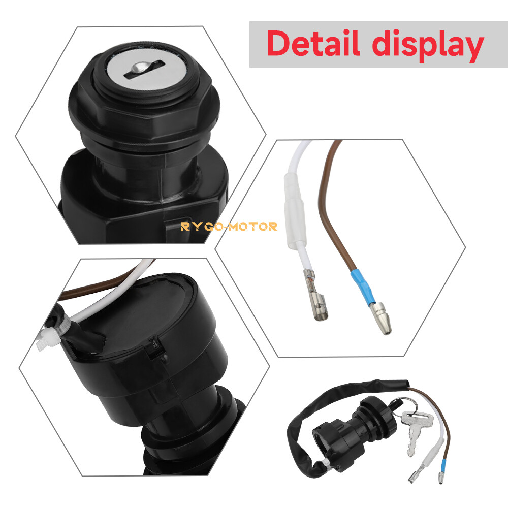 Start Stop Headlight Switch & Ignition Key Switch for Yamaha Blaster 200 YFS200