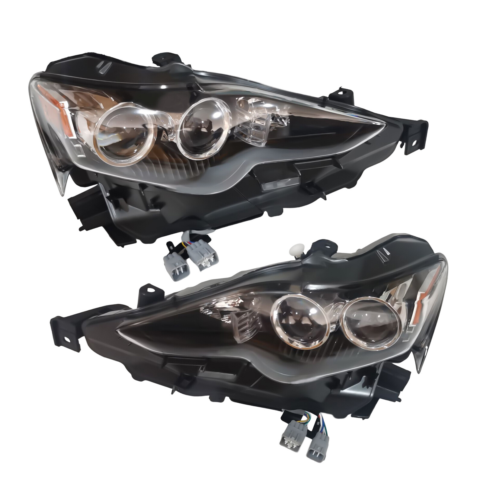 Fit Lexus IS250 IS350 2014 2015 2016 Left & Right LED Headlights Headlamps Set