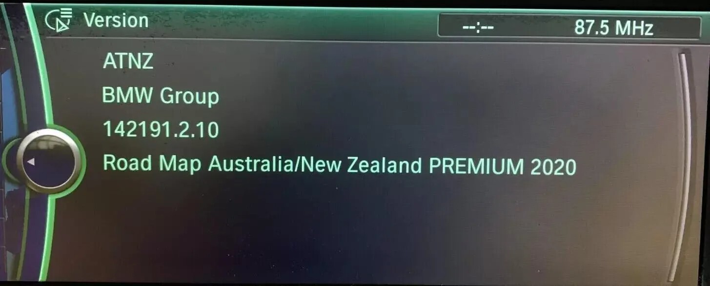 Original BMW Australia NZ Premium 2020 MAP + Australia NZ Premium 2020 FSC code