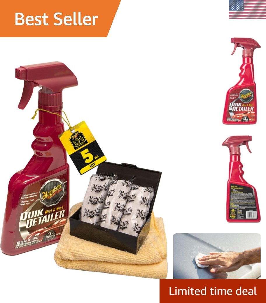 Professional-Grade 240g Clay Kit with Detailer Spray & Towel – Ultimate Car Care