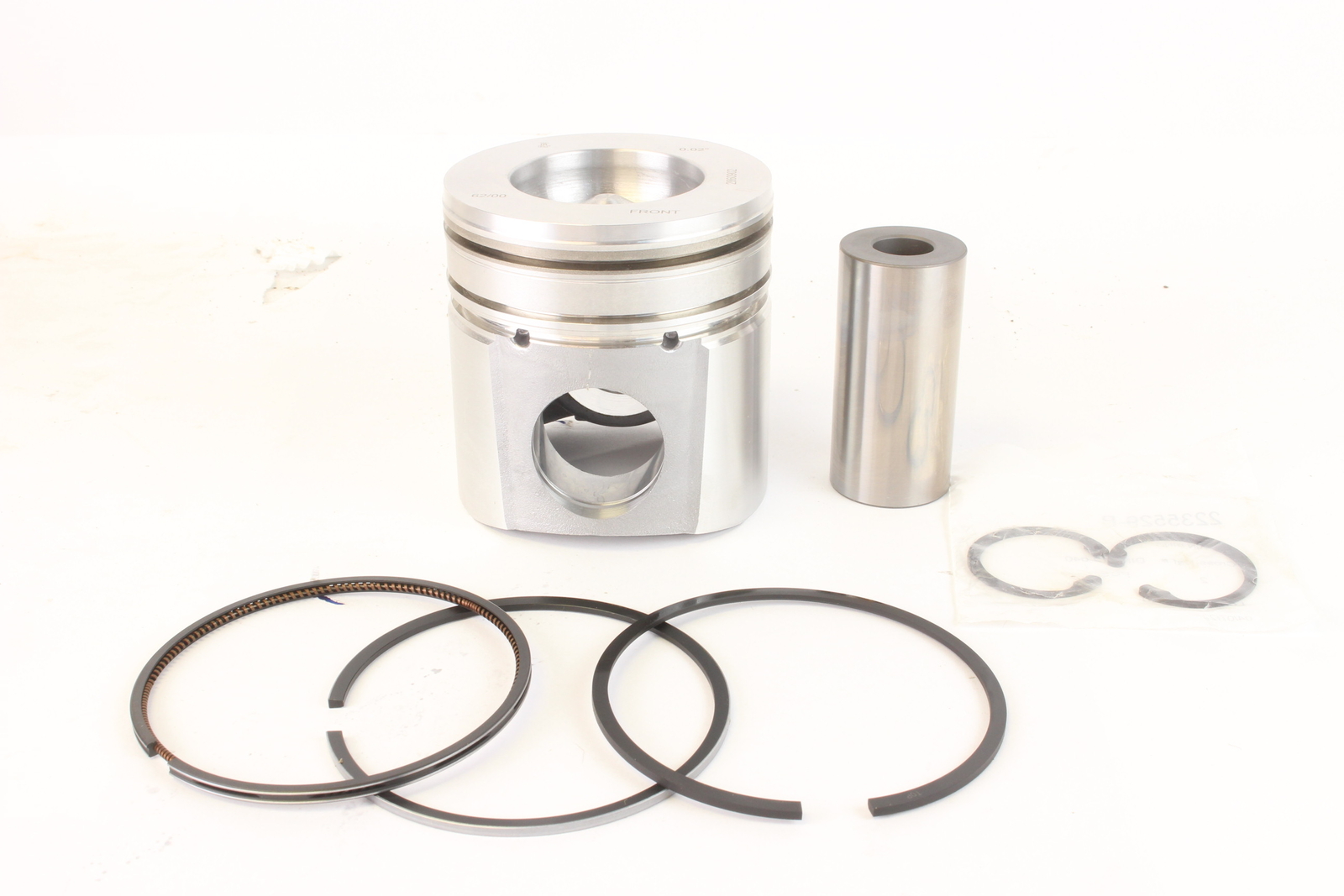 1998.5-2002 Dodge 24V Cummins .020″ Over Single Piston .50 NEW rings wrist pin