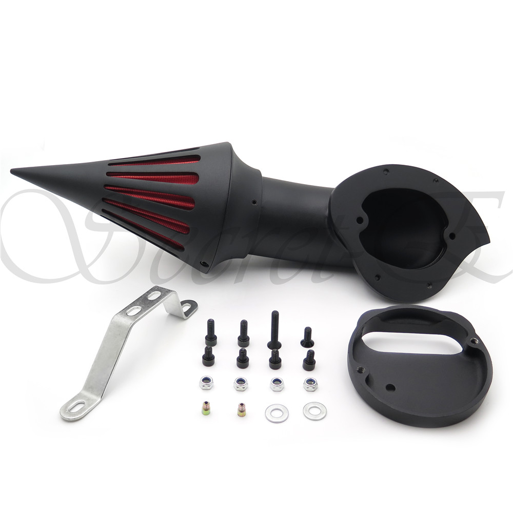 Spike Air Cleaner Kits For Yamaha V-Star 1100 Dragstar Xvs1100 1999-2012 Black