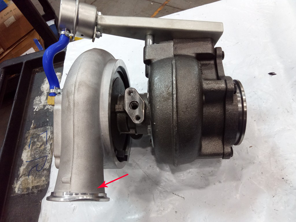Turbo HX40W For 1989-2002 T3 Flange Dodge Ram Cummins 5.9L 600HP