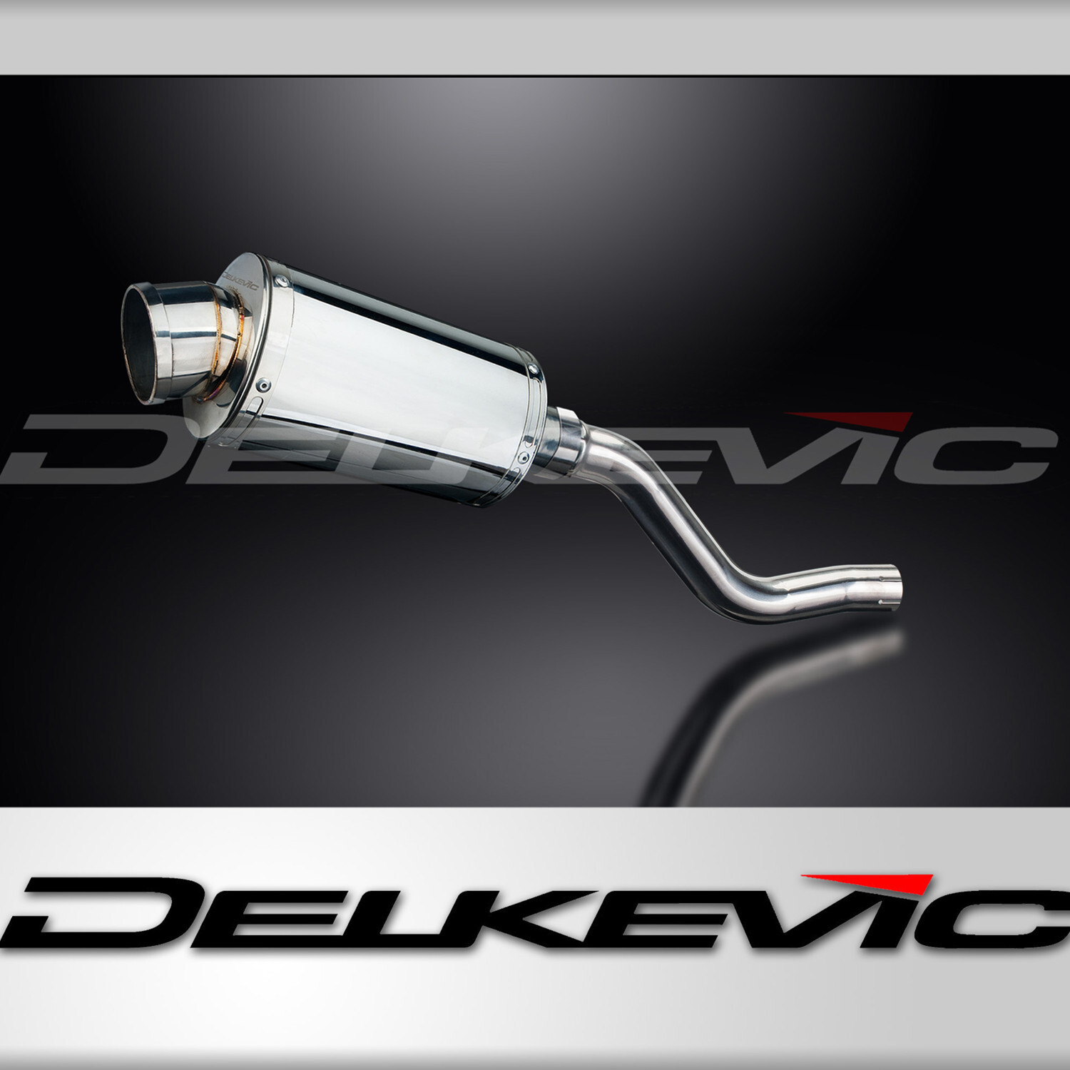 Kawasaki KLR650E 08-18 KLR650 22-24 Slip On 9″ Oval Stainless Exhaust Muffler