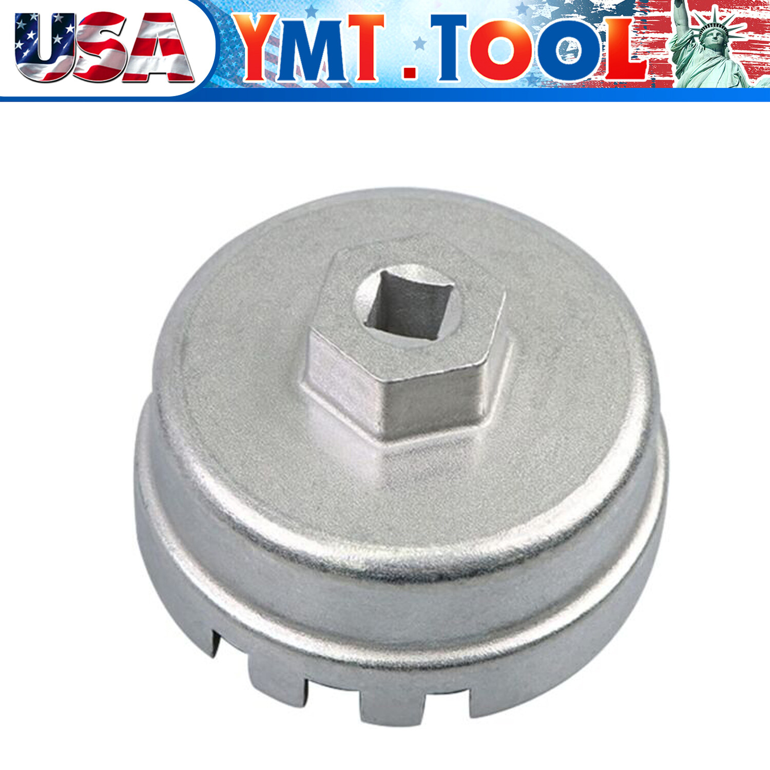 Oil Filter Wrench Removal Tool 64mm 14 Flute for 1.8L Toyota Lexus Prius Scion
