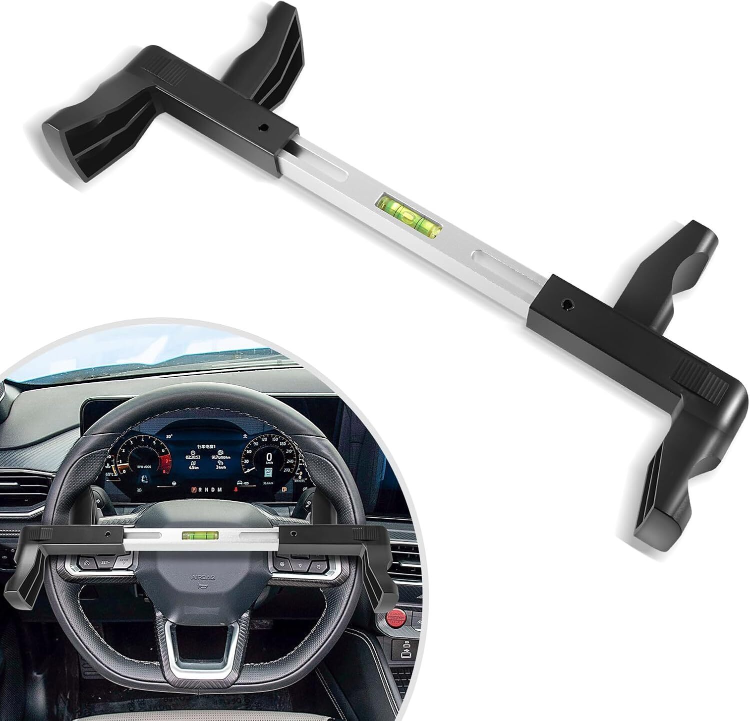 Universal for Passenger Cars & Vans & Trucks Steering Wheel Level Alignment Tool