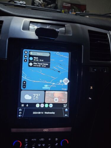 For Cadillac Escalade 2007-2014 Apply Carplay Car Stereo Radio Android GPS 64GB