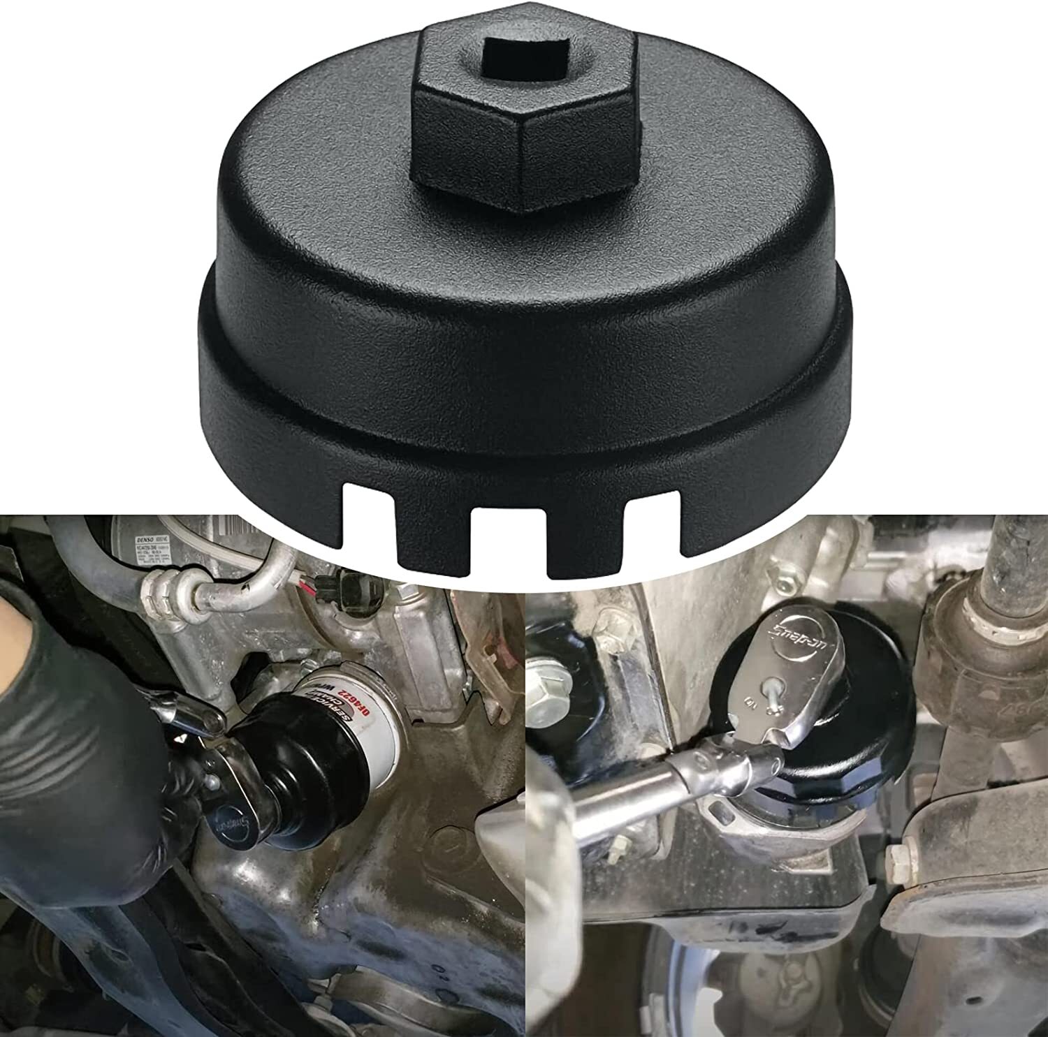 14 Flute Oil Filter Wrench Cap Removal Tool For Toyota Corolla Camry RAV4 Lexus