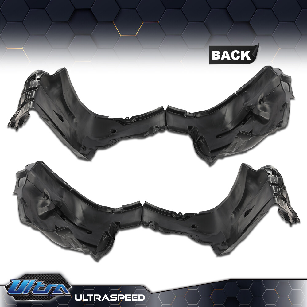 Pair Fit For 2015-21 Nissan Murano Front Fender Liners Splash Shield Liners