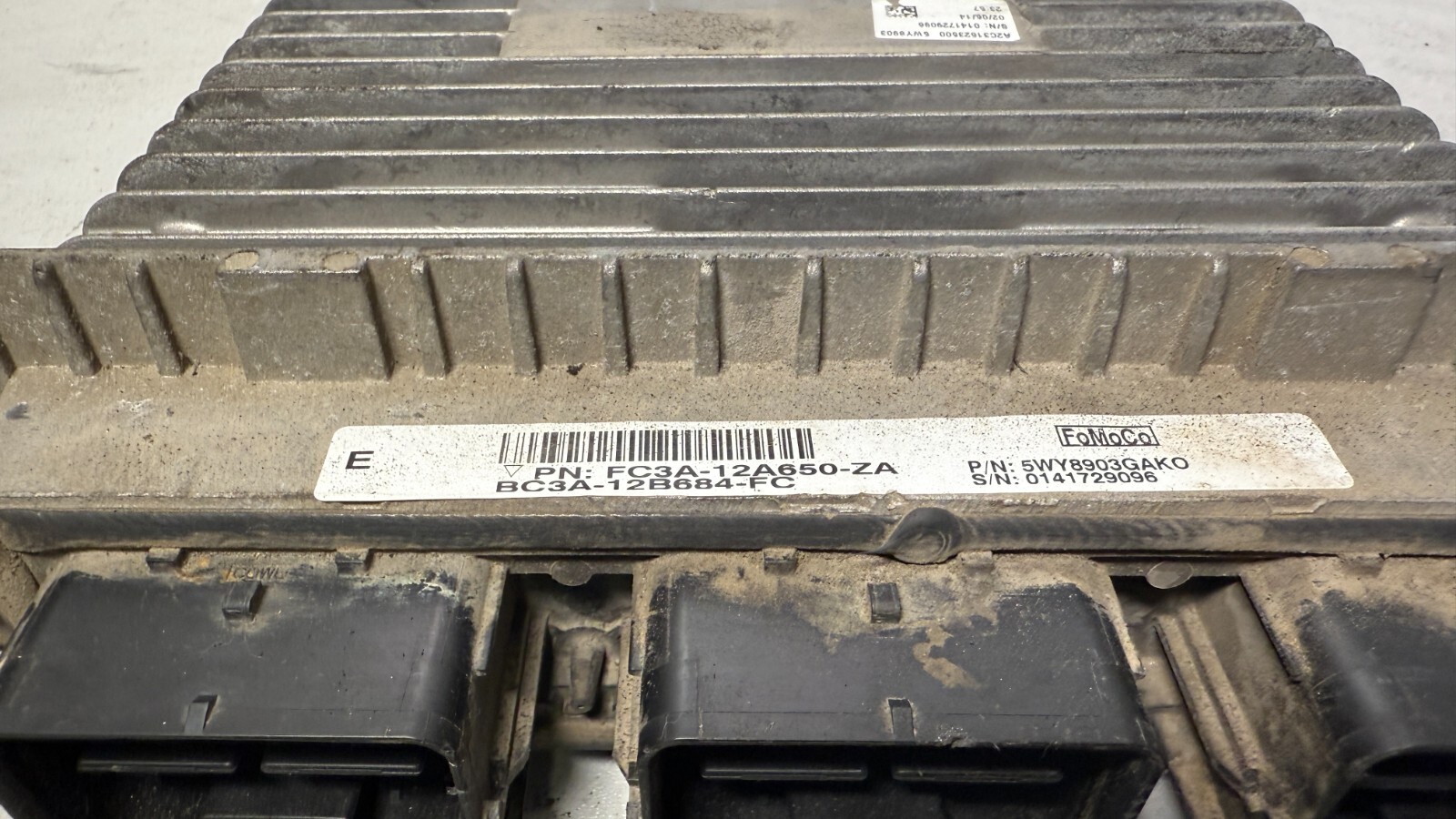 Ford F250 F350 ECM FC3A-12A650-ZA 2016 6.2L ENGINE CONTROL MODULE ECU ECM PCM