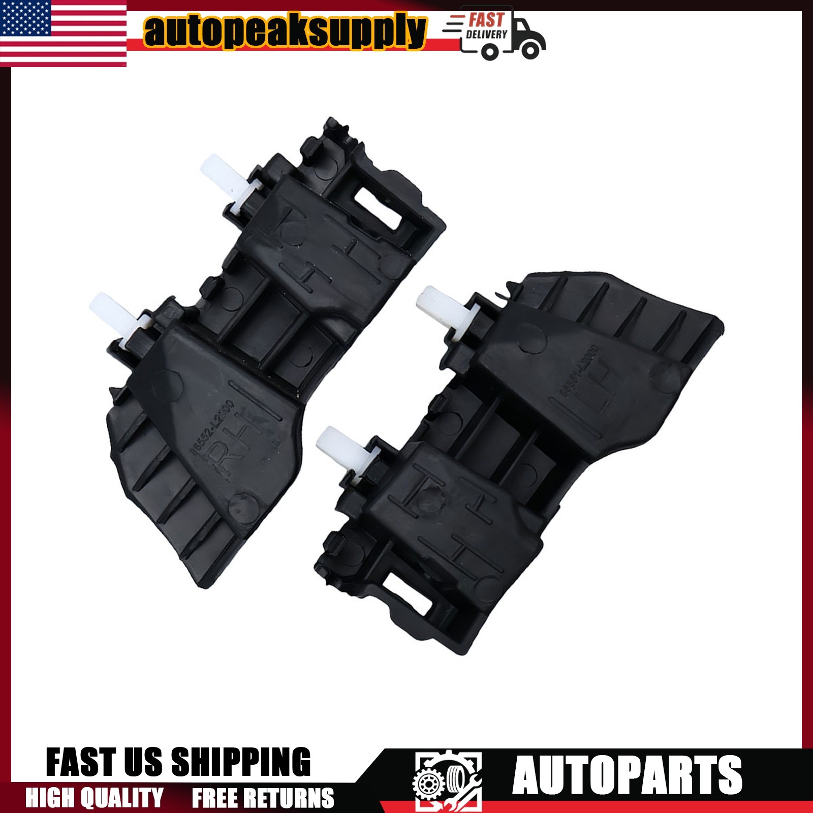 Bumper Bracket Front Left Right Side Fit For 2021-2024 Kia K5