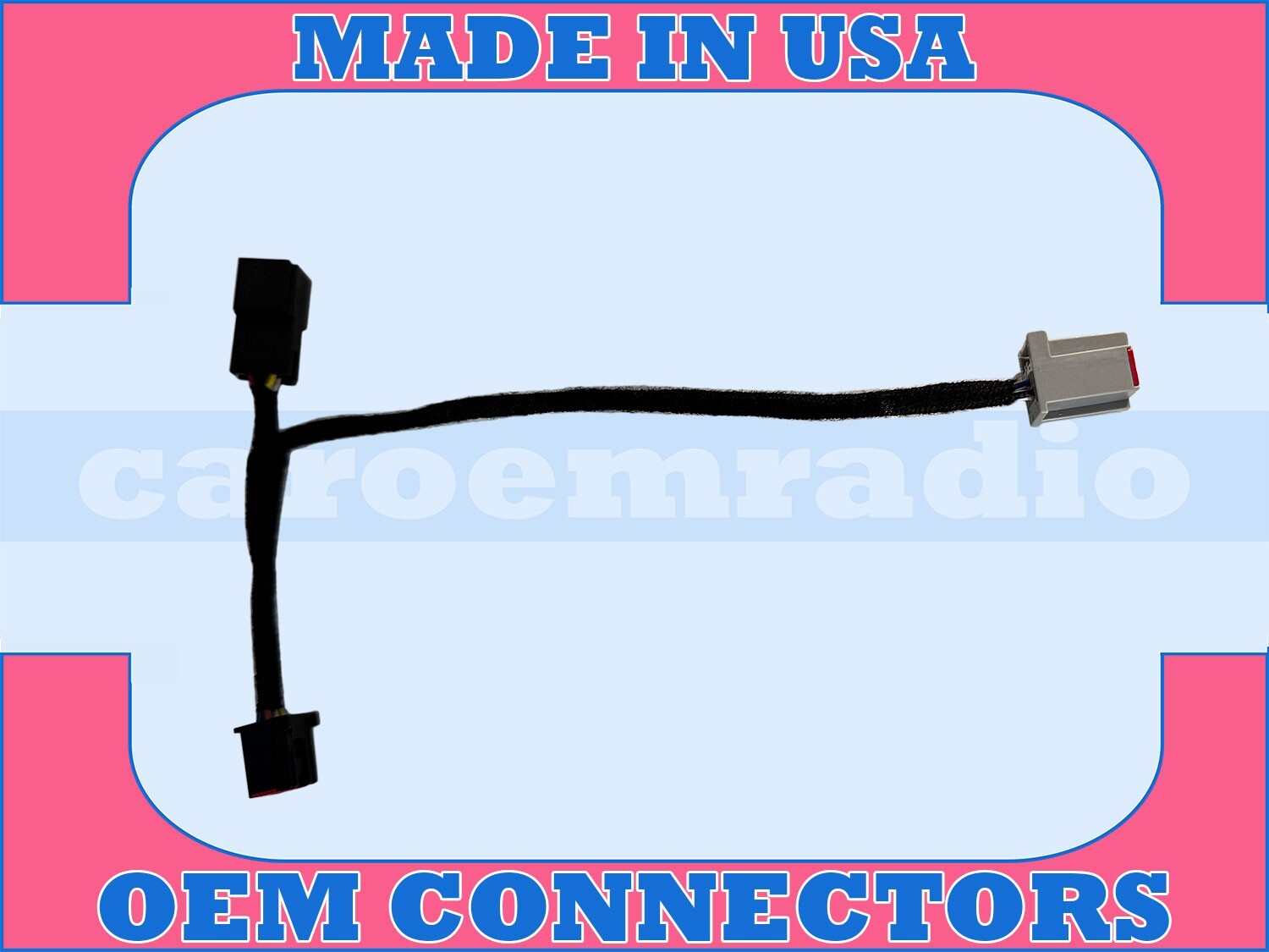 2021-2024 DODGE DURANGO 10.1″ UCONNECT 5 RADIO UPGRADE INTEGRATION WIRING HARNES