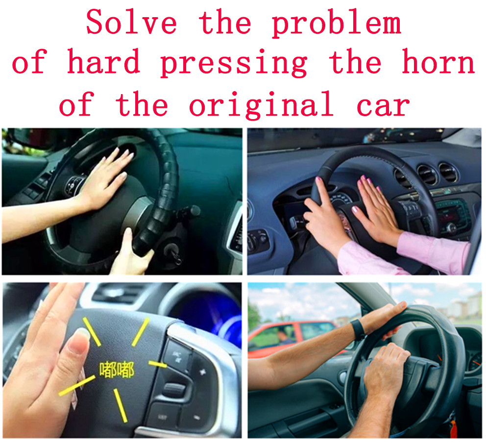 Universal Wireless Auto Truck Car SUV Refit Steering Wheel Horn Button Kit 12V