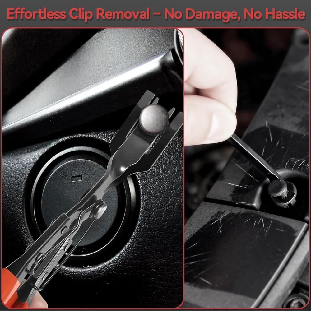 Car Retainer Clips Kit 2080PC-33 Universal Sizes Auto Nylon Bumper Fender Rivets
