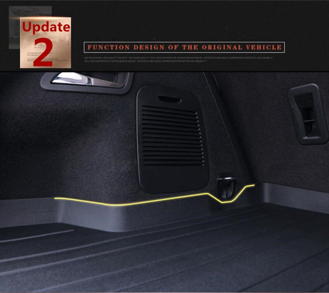 for 2021-2026 Toyota Sienna TPO Trunk Mat Cargo Liner Floor Tray