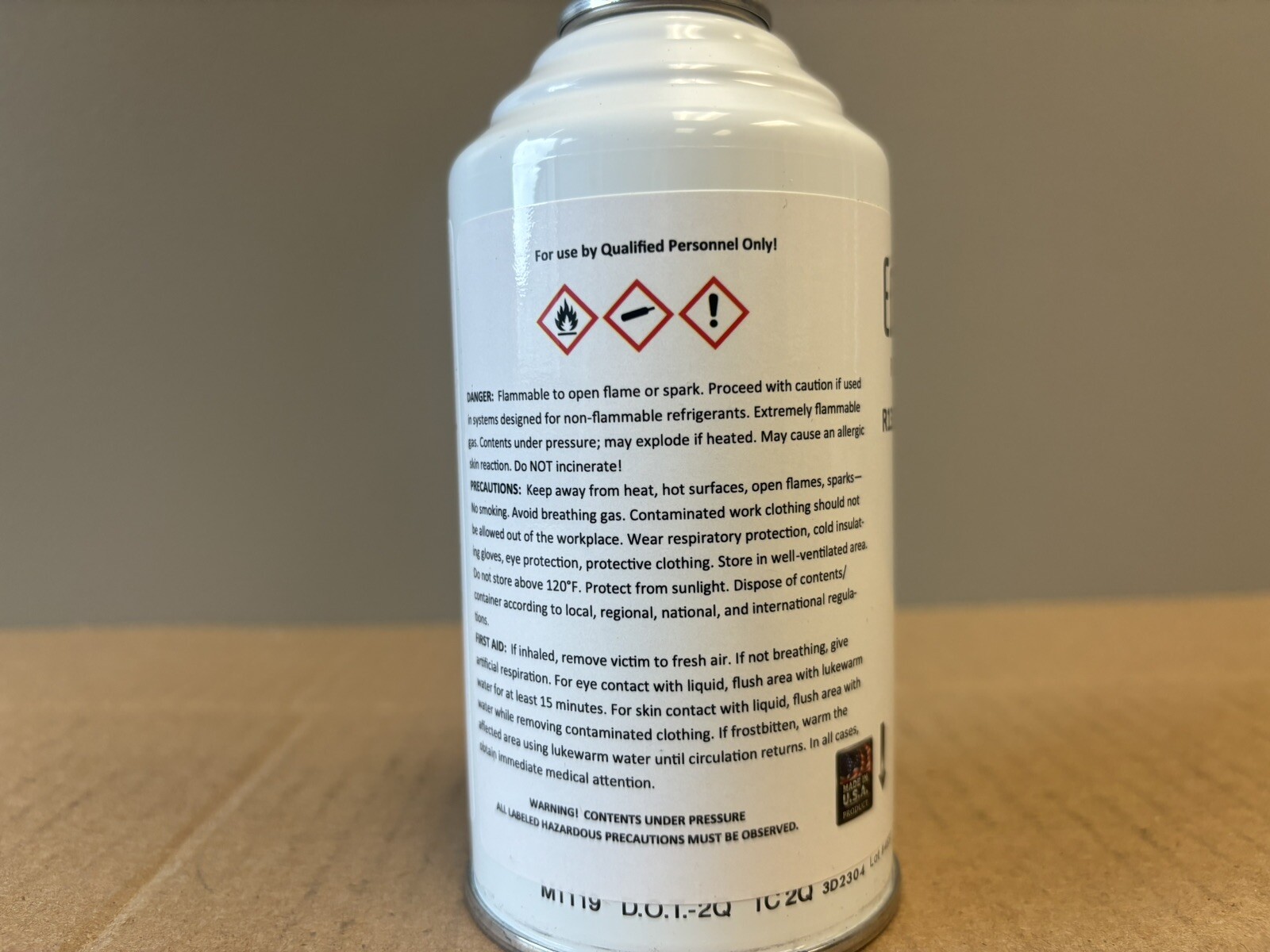 Envirosafe R134a Replacement Refrigerant with dye- CASE OF 10 CANS!