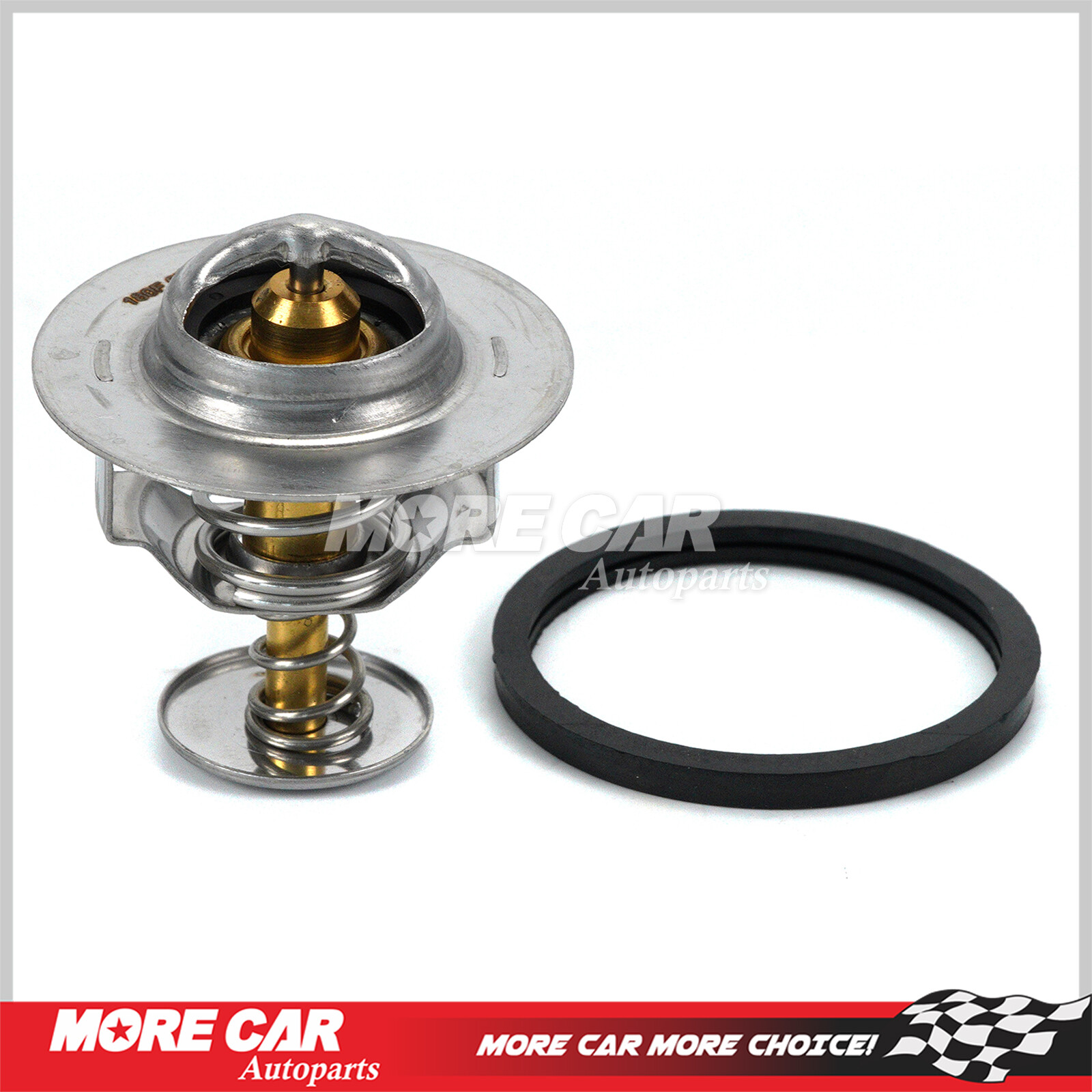 Coolant Thermostat for Mitsubishi Lancer L200 Mirage Dodge Plymouth Colt Eagle