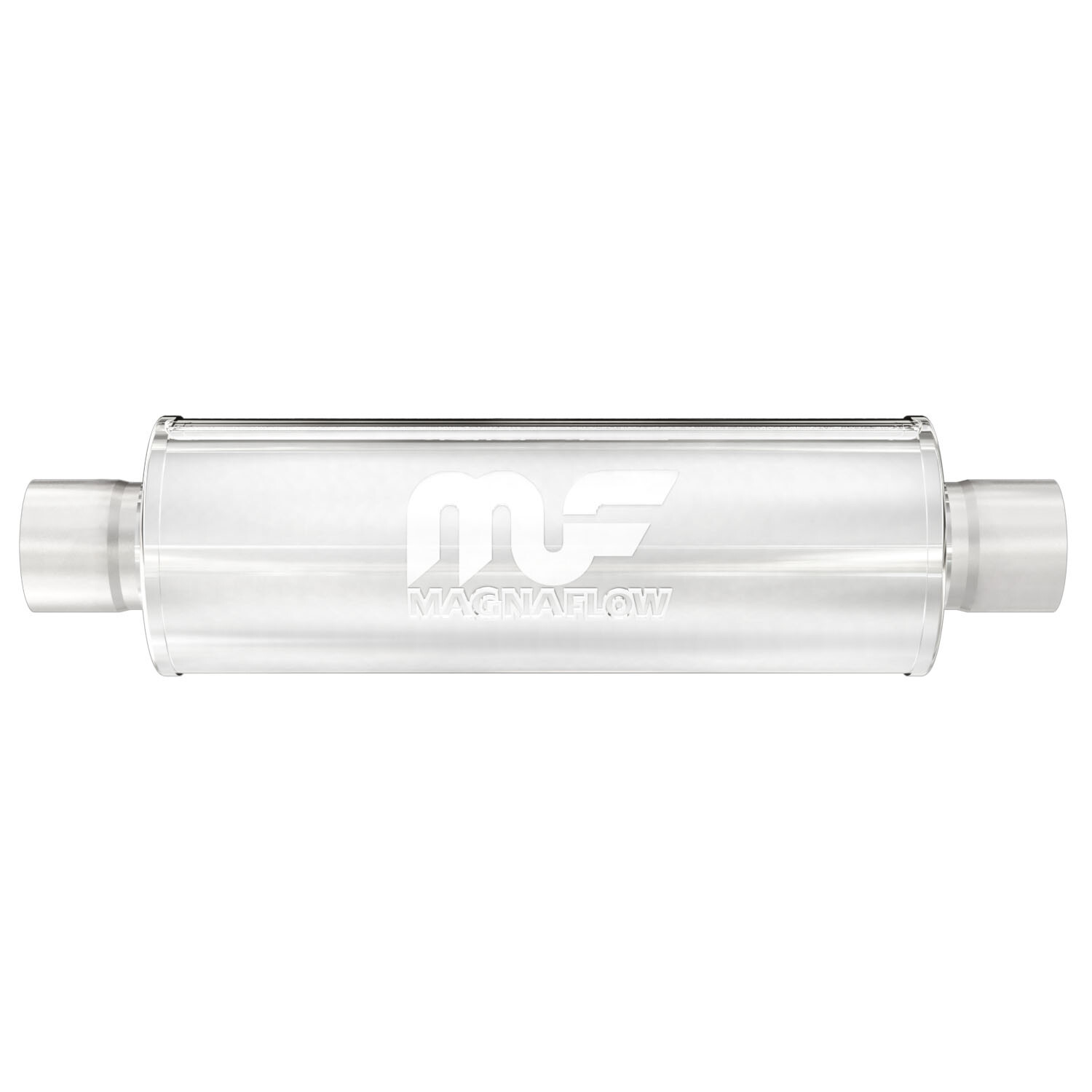 Magnaflow 12866 Performance Muffler 2.5″ Center/Center 5x5x14 Round Stainless