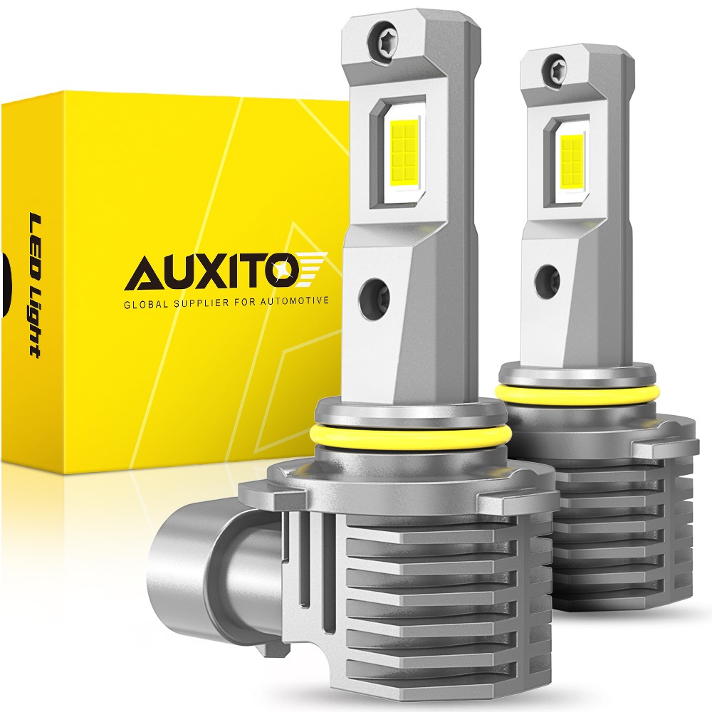 AUXITO 9006 HB4 LED Headlight Bulbs Kit Low Beam 6500K 20000LM White Lights 2PCS