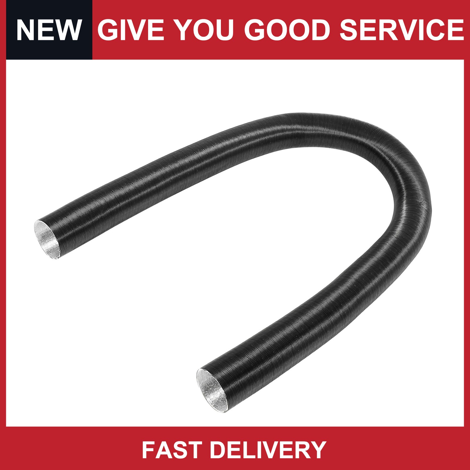 42mm Inner Diameter 990mm Length Warm Air Ducting Hose Pipe Vent for Auto