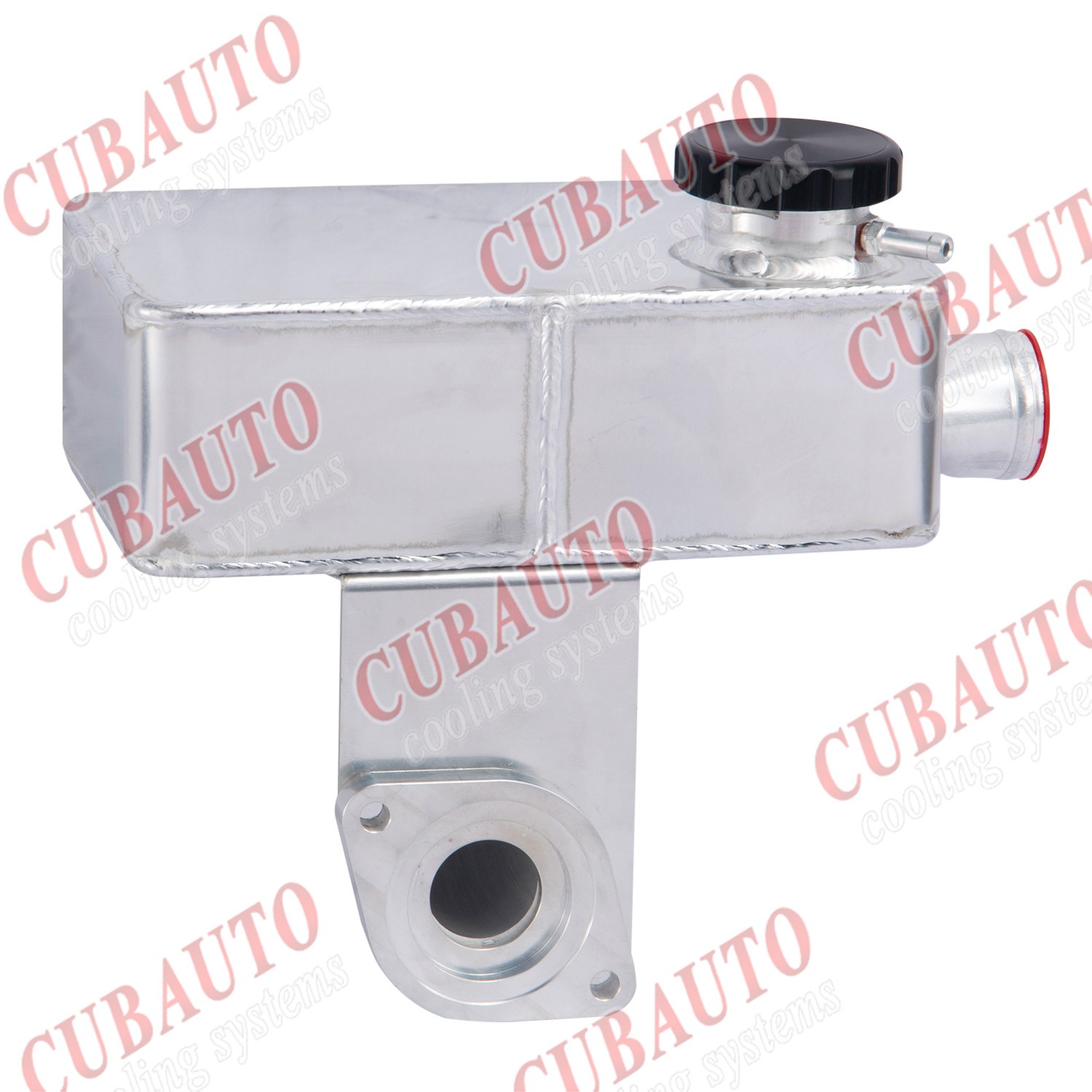 CUBAUTO Aluminum Expansion Tank Fits Ford FE Engine #CC64GLT