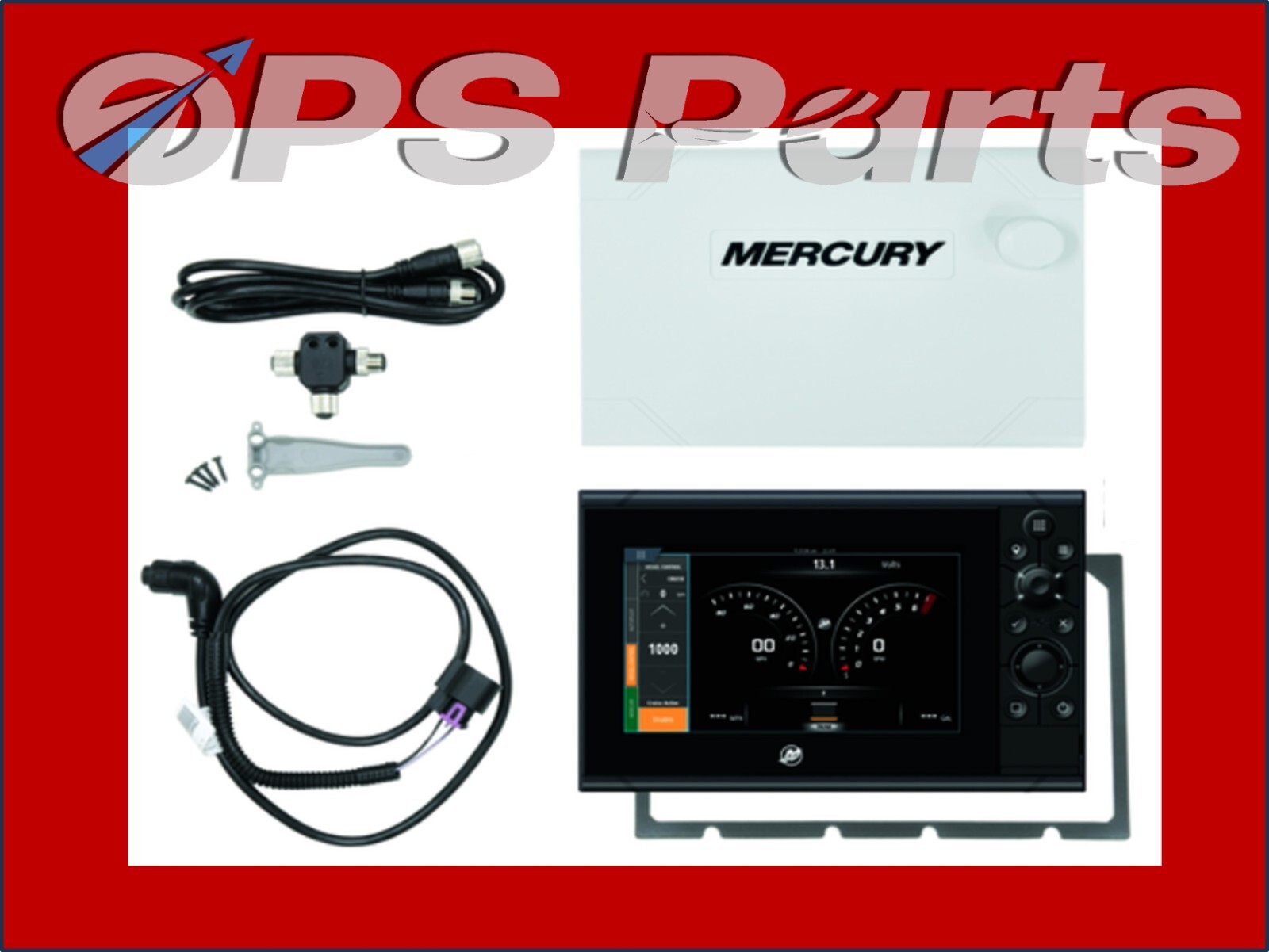 New Mercury OEM Vessel View 703 Part # 8M0124497 – Display Only