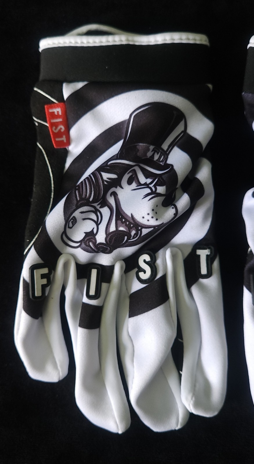 Top Dog Motocross Hand Gloves-“Skitz” By FIST HANDWEAR AUSTRALIA (NEW) Large