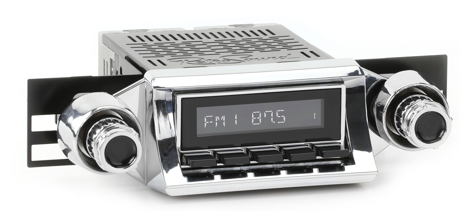 RetroRadio for 1957 Chevrolet Bel Air BT, AUX, AM/FM LACB-M1-104-252-51P-74PC