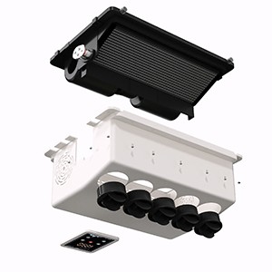12V A/C Split 10000BTU Air Conditioner For Semi Trucks Bus RV Caravan Truck Cab
