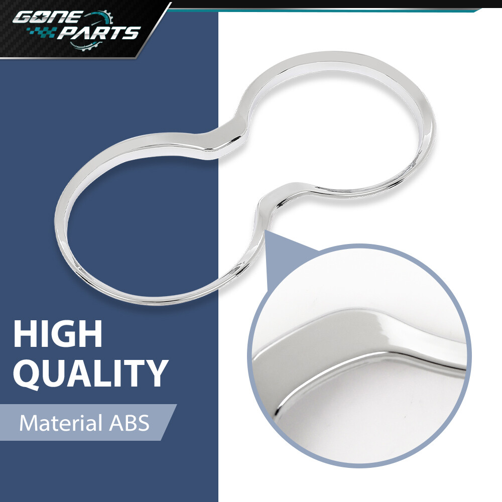 Center Console Cup Holder Bezel Trim Fit For 11-21 Jeep Grand Cherokee