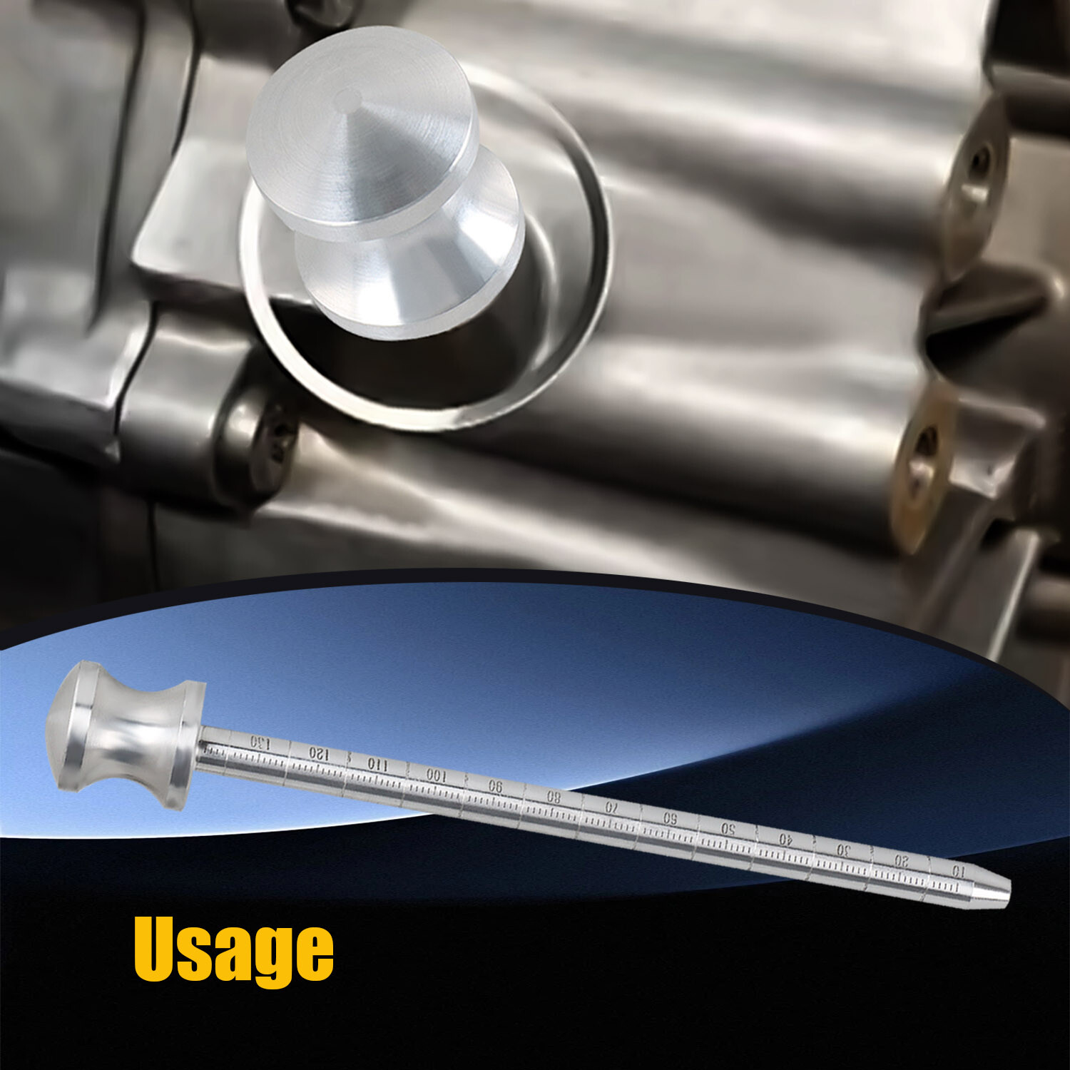 948TE/9HP48 9-Speed Automatic Trans Oil Level Dipstick for Dodge Jeep Fiat