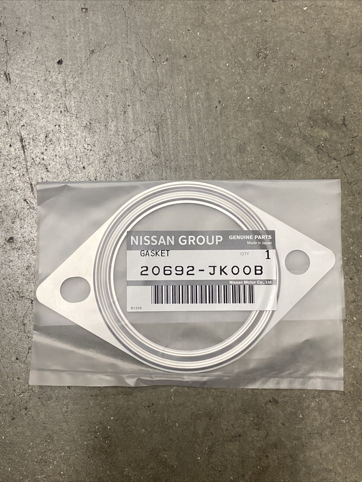 Oem Nissan Infiniti Catalytic Exhaust Gasket 20692JK00B G37 Q50 Q70 Q60 370Z