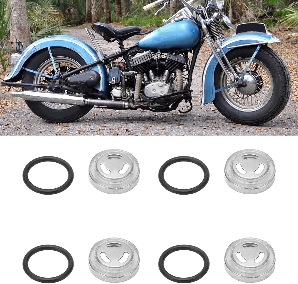 18mm 0.71in Brake Sight Glass Gasket 4x Replacement Fit Honda Suzuki ATV Scooter