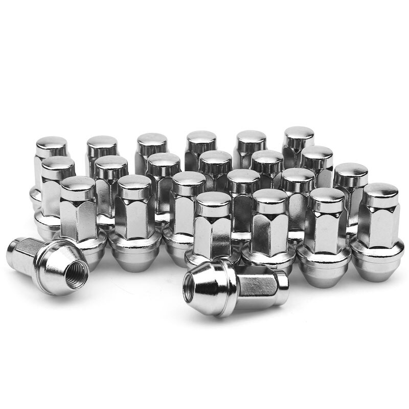 New 24 Ford F1a50 Expedition 14×2 Factory OEM Stainless Lugs Lug Nuts 4L3Z1012A