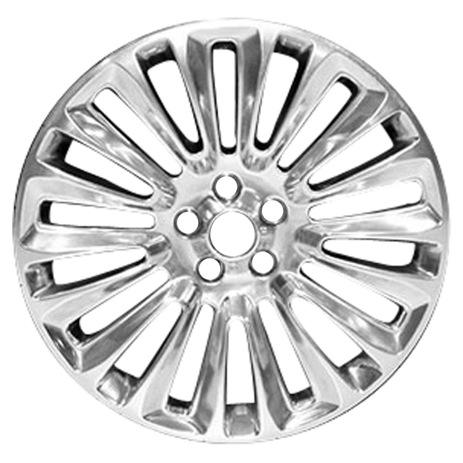 03954 Factory OEM 19X8 Alloy wheel Polished Fits 2013-2016 Lincoln MKZ