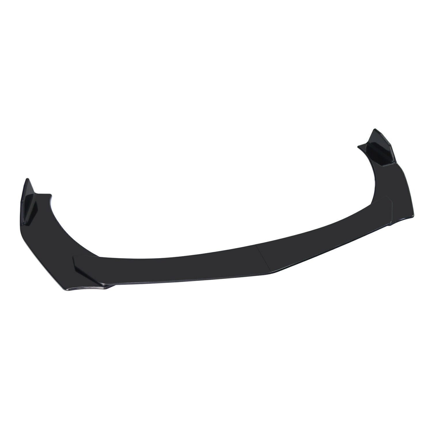 For Ram 1500 2011-17 Front Bumper Lip Chin Spoiler Splitters Glossy Black CAO
