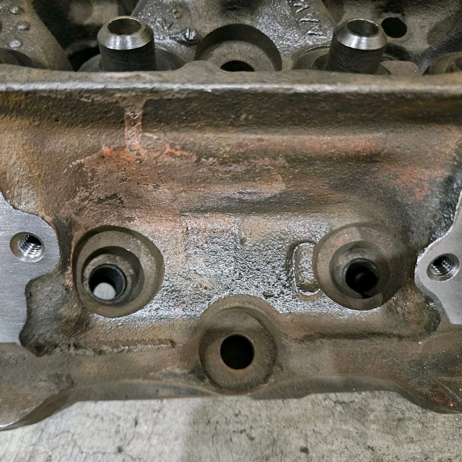 Chrysler Mopar 340 360 O Head Date Code 11/07/69. Cast # 3418915 2.02in. 1.60ex.